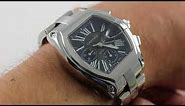 Pre-Owned Cartier Roadster Chronograph XL Ref. W62020X6 Luxury Watch Review