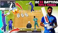 Real Cricket™ 24 Batting Tips & Tricks ! 🤯 | RC24 Perfect Timing | RC24 Batting Tips 🔥