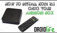 How to install Kodi 16.1 onto your Android BOX (MXQ, MXQ PRO, M8S, CS918)