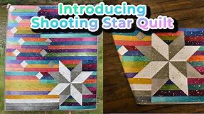 Shooting Star Quilt | Jelly Roll Quilt Pattern