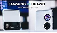 Samsung Z Flip 3 vs Huawei P50 Pocket: Finding The BEST Foldable! 🤔