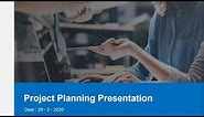 Project Planning Presentations | Pre-designed Project Management PPT Theme | PowerPoint