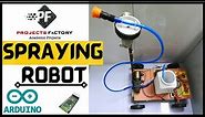 Smart Agricultural Pesticide Spraying Robot