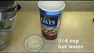 How to cook Rolled Oats (Quick Oats) for Breakfast