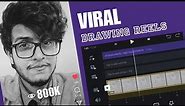" ZOOM IN - ZOOM OUT " How i Edit My VIRAL Instagram Drawing Reels ❗