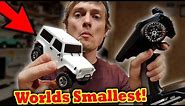 Worlds Smallest 4x4 Scale RC Crawler Car