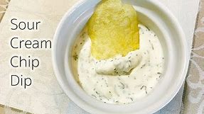 Sour Cream Chip Dip Recipe