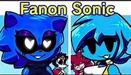 Friday Night Funkin' VS Fanon V1: Victims of Bloodlust FULL WEEK (FNF Mod) (Sonic/Nantelle/GF)