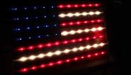 How To Make A Light Up Decorative Flag 🇺🇸