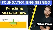 Foundation Engineering | Modes of shear failure | punching shear failure | #foundationengineering