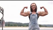 Blakelee Ortega and Jessica Bowman Gym Dripping Powerful Biceps.