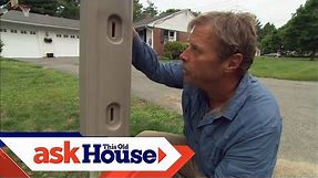 How to Replace a Mailbox Post | Ask This Old House