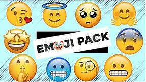 Emoji png pack download 2022 || Emoji png GFX pack