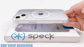 Speck Perfect-Clear & Presidio2 Grip for iPhone 13: No Yellow Guarantee & Greatly Improved Buttons!