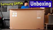 Samsung QN95A Neo QLED 4K TV Unboxing + Picture Settings