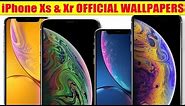 Get The iPhone Xs & Xr OFFICIAL Wallpapers HD