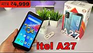 itel A27 Cheap Smartphone 2023 ⚡ Unboxing | Review | Camera | Under 5000 Rupees Smartphone 🔥