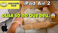 COMPREI UM iPad Air 2 USADO NO MERCADO LIVRE E OLHA SÓ NO QUE DEU.. (VÍDEO UNBOXING 2020)
