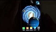 3D Galaxy Wallpaper - free live wallpaper for android phones and tablets