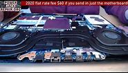 Lenovo Legion Y540-15IRH 81SX disassembly laptop charge port power jack repair fix taking apart tear