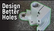 3 Design Tips for Better 3D Printed Holes - CAD For Newbies