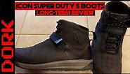 Icon Boots Review: One Year With The Icon Super Duty 5 Motorcycle Boots