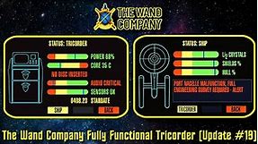 The Wand Company STAR TREK Tricorder video for Update #19