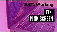 How to fix Laptop Pink color or Lines display (100% working
