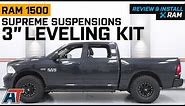 2002-2018 RAM 1500 2WD Supreme Suspensions 3" Front Spring Leveling Kit Review & Install
