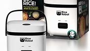 Rice Cooker Electric Rice Oats Grain Maker Nonstick Ceramic Interior 4 Cup Cooker As Seen on TV