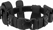 police Utility Duty Belt Rig police Molded Pouches Kit Tactical Security Guard Belt Modular Law Enforcement Military Equipment Belt 4 pack Belt Keeper