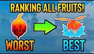 [GPO] All Fruits Ranked From Worst To Best (UPDATE 4.5)