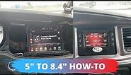 8.4" Uconnect Radio Swap Upgrade Installation | Dodge Charger