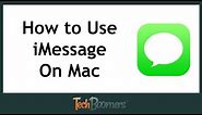 How to Use iMessage on Mac