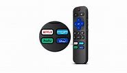 LOUTOC Universal TV Remote for Roku TV,Replacement for TCL/Hisense/Sharp Roku-Complete Features/Instruction Guide