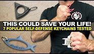 This Could SAVE YOUR LIFE! 💀 7 Popular Self-Defense Keychains Reviewed and Tested! EDC Weapons