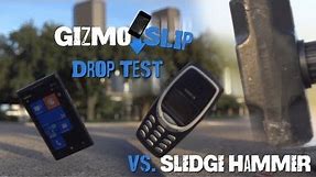 Drop Test: Nokia Lumia 900 vs Nokia 3310 (Vs. Sledge Hammer)