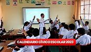 Minedu: ¿cuáles son las fechas importantes del Calendario Cívico Escolar 2023?