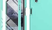 JXVM for Nokia G400-5G Phone Case: Dual Layer Silicone Slim Nokia Style+ 5G Case - Full Protection Durable Shockproof Protective Cute Cell Phone Cover (Mint Green)