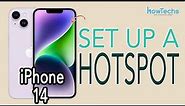 iPhone 14 - How to set up a WiFi Hotspot #iphone14 #iphonehotspot