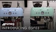 Introducing the Espresso Coffee Machine with Grinder | Smeg EGF03
