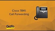 Cisco 7841: Call Forwarding