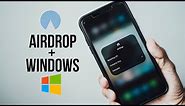 AIRDROP FOR WINDOWS PC (HOW TO TRANSFER FILES FROM PC TO IPHONE WIRELESSLY)