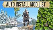 Skyrim mods list Guide: How to AUTO install 350+ Graphics Overhaul mods!