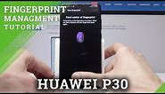 How to Add Fingerprint in HUAWEI P30