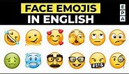 All Face Emojis Name with Meaning