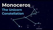 How to Find Monoceros the Unicorn Constellation