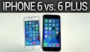 iPhone 6 vs. 6 Plus, comparatif design et interfaces - par Test-Mobile.fr