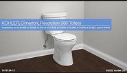 Installation – KOHLER Cimarron Revolution 360 Toilets
