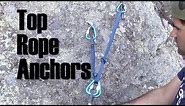 Rock Climbing Anchors: Creating a Bolted Top Rope Anchor | Smart Rock Climbing